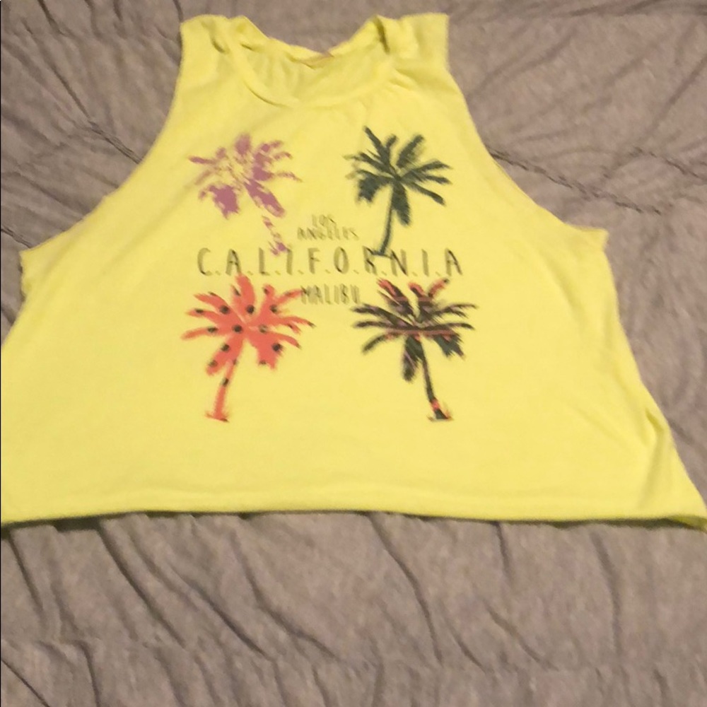 ☀️ Neon Yellow Tank